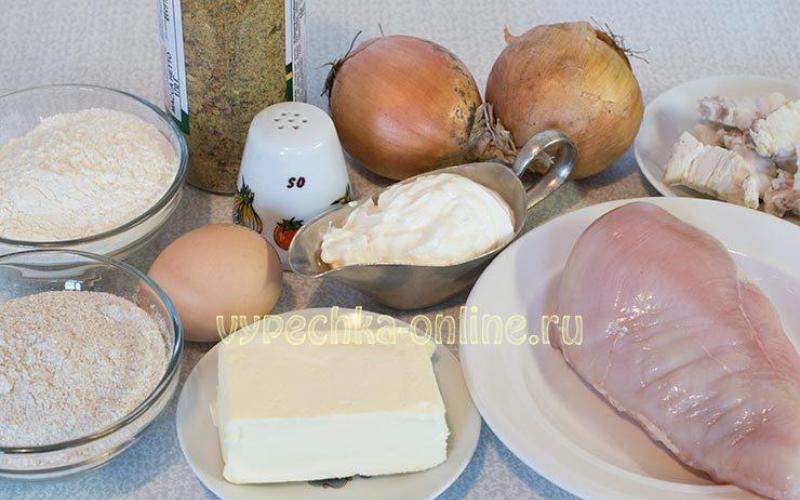 Начинка для пирога из курицы: вкусные рецепты с фото