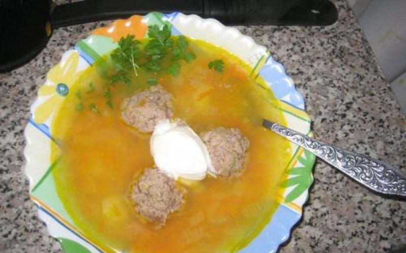 Суп из цветной капусты с фрикадельками: рецепт с пошаговыми фото