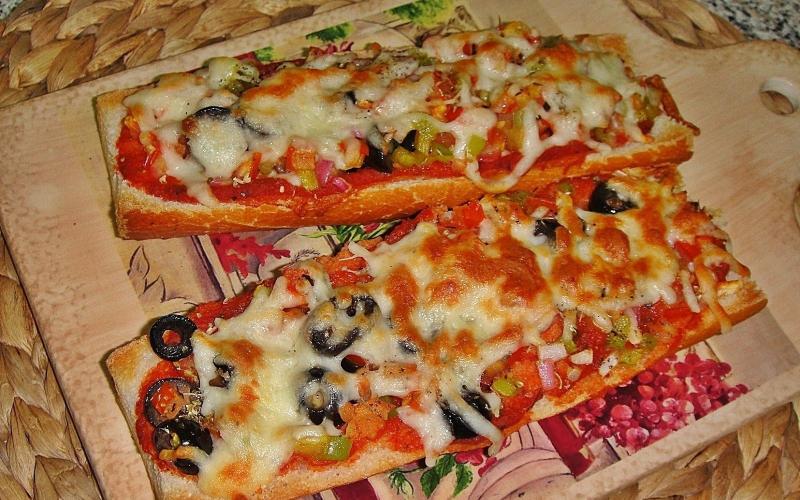Пицца за 30 минут на сковороде